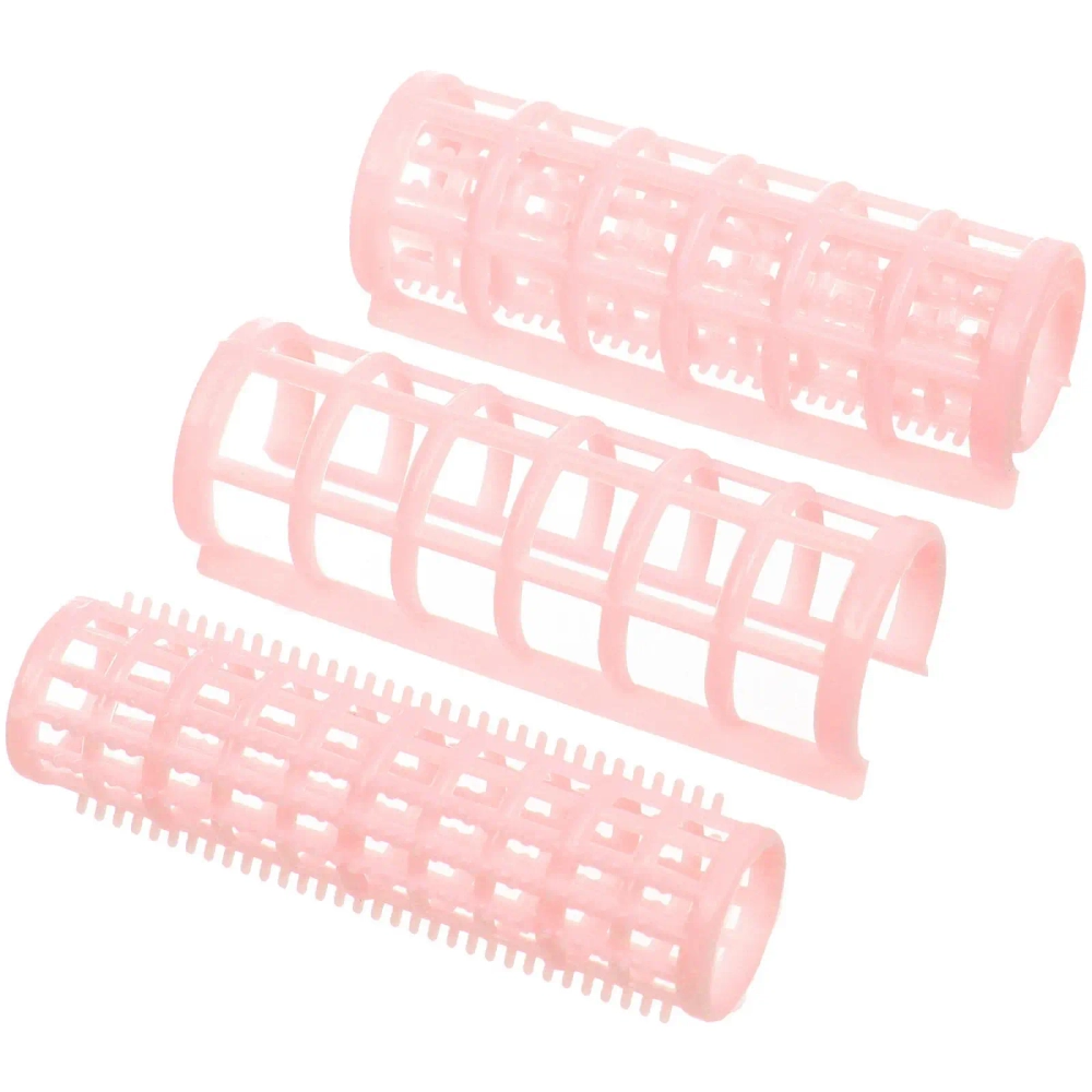 Бигуди пластмассовые с зажимом 12шт, цвет микс, d=20мм