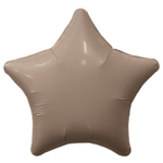Шар фольгированный Звезда 76 см (Бежевый)