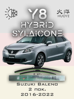 Щетки стеклоочистителя HUOYE Y8 525/450 мм на Nissan Micra | Hook/J-Hook