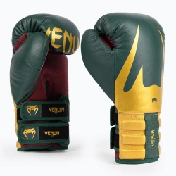 Боксёрские перчатки Venum Reverso Boxing green/gold