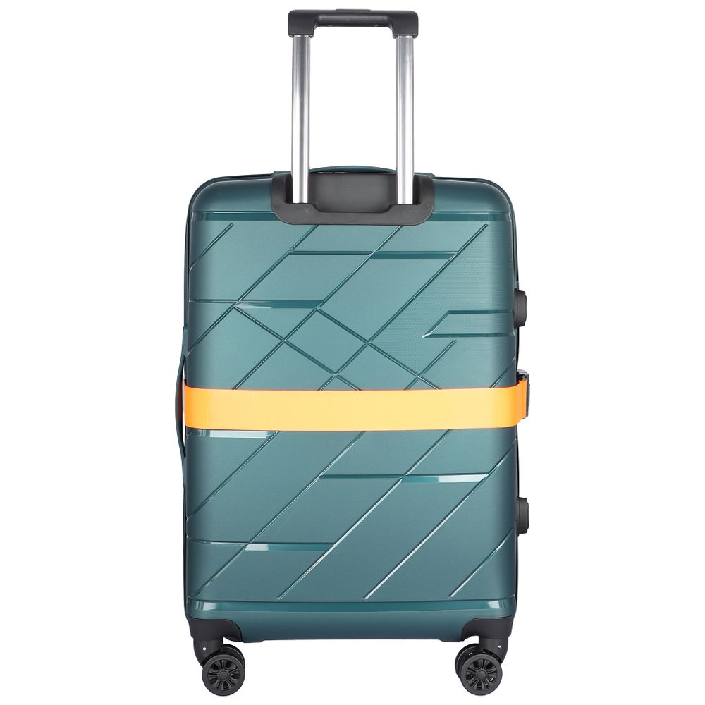 Чемодан 463 / С ремнем / Полипропилен