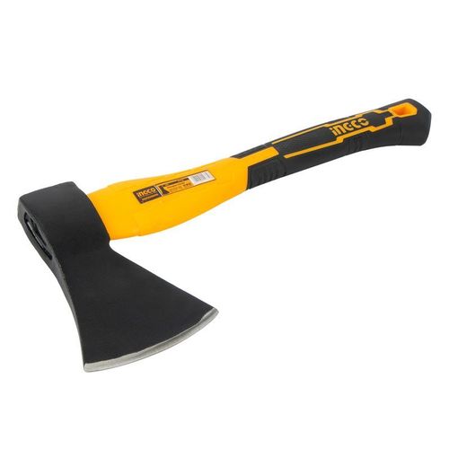 Топор 800 гр фиберглассовая рукоятка 390 мм INGCO