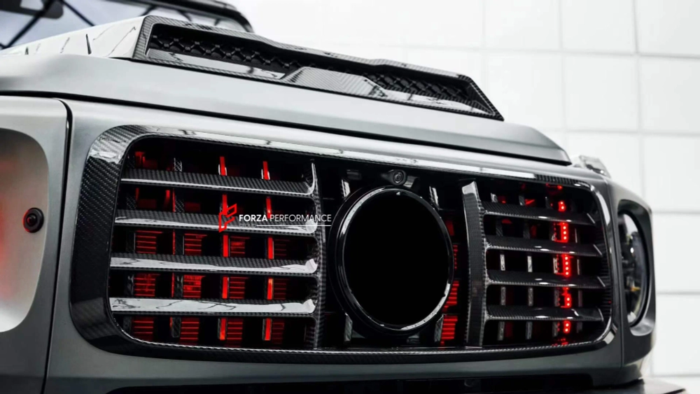 Полный карбоновый обвес для Mercedes-Benz W464 G63 / G500 / G550 2018+ Мерседес Гелик гелентваген