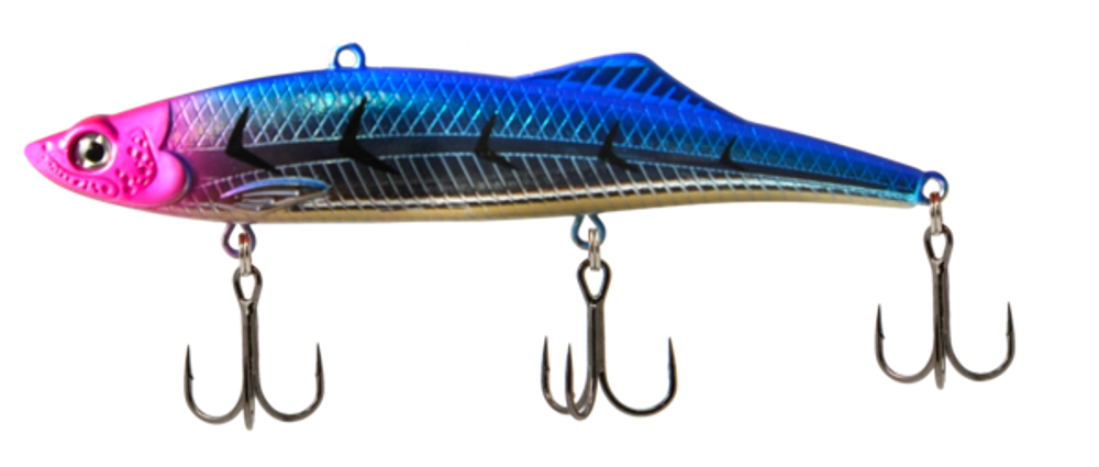 Виб ECOPRO Kuda 105мм 35г 047-Psychedelic Shad