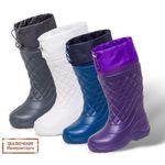 Сапоги женские зимние из ЭВА "Барс" С-051G (серые)