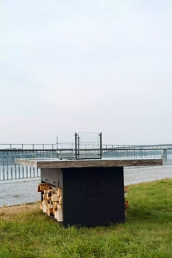 Дровяной гриль-стол Elbrus Grill Монблан 1460 (столешница 2100x1400 мм)