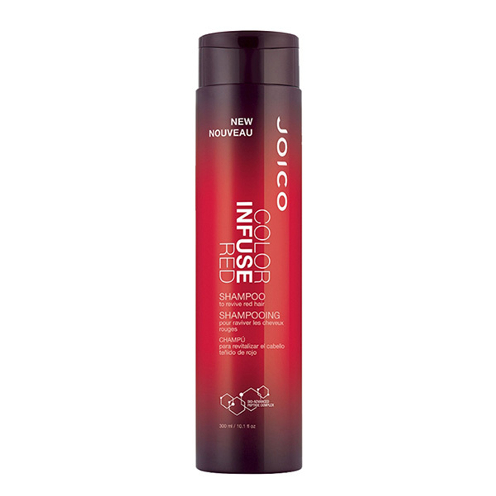 Тонирующий шампунь для поддержания красных оттенков Joico Color Infuse Red Shampoo 300мл