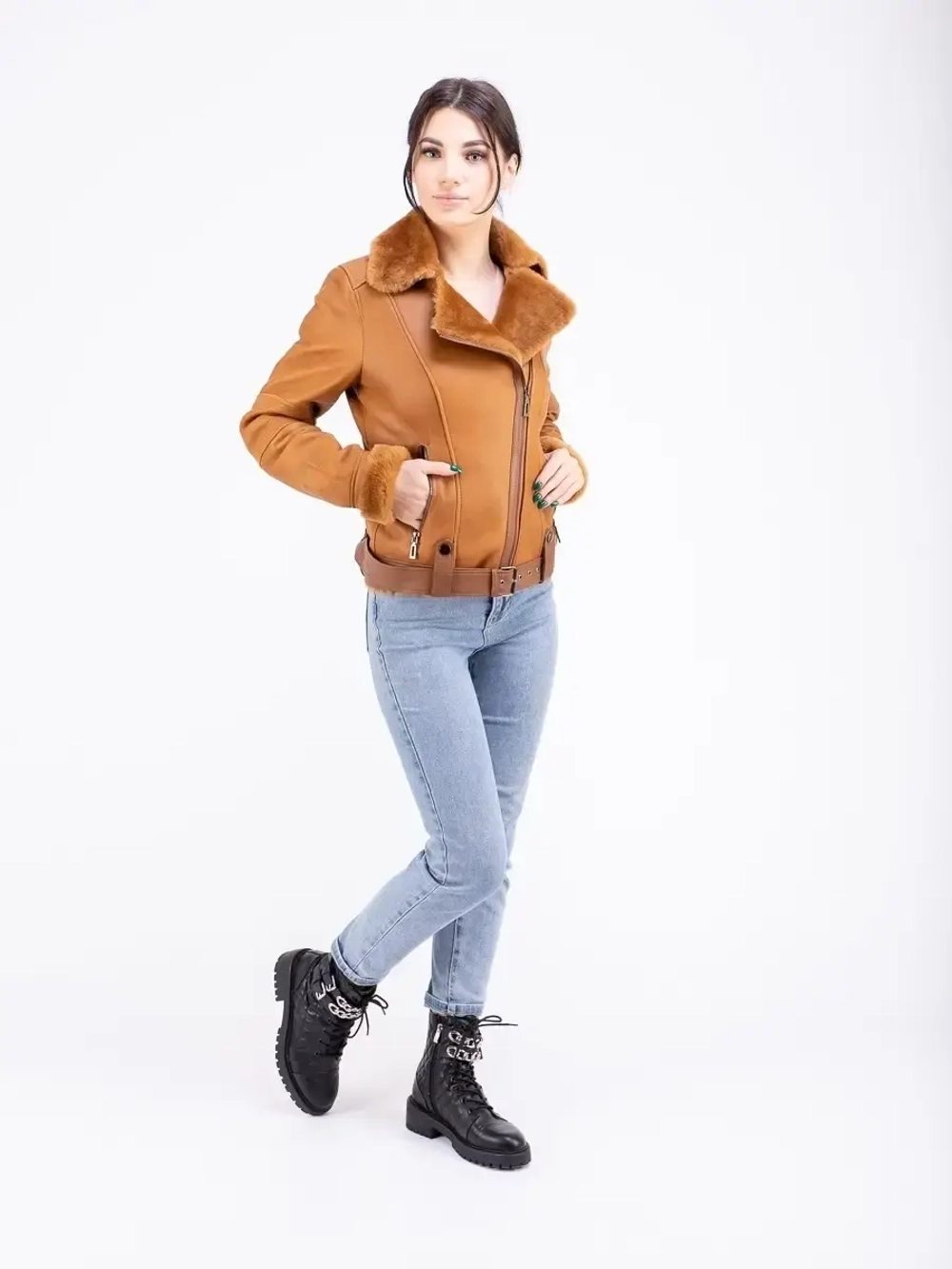 дубленка женская натуральная Турция