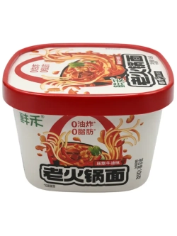 Лапша со вкусом острого Говяжьего масла 106 г