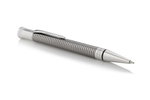 Шариковая ручка Parker Duofold Prestige Centennial, Ruthenium Chiselled CT, MBlack