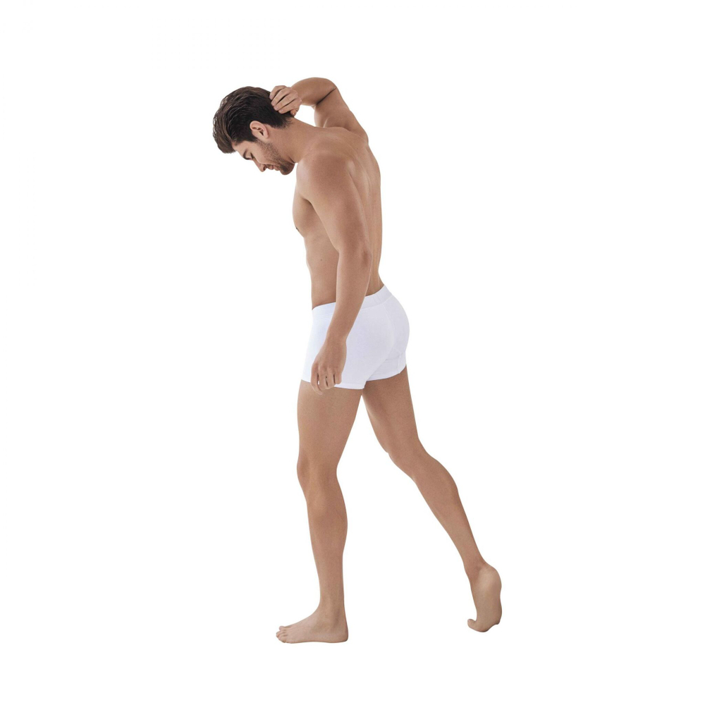 Белые мужские трусы-боксеры Caribbean Boxer (Размер: S) (Цвет: белый)