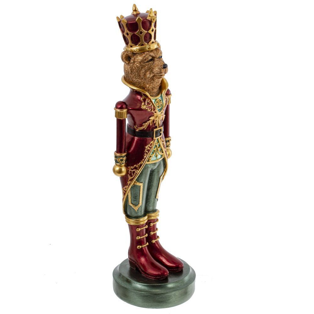 GAEM Фигурка декоративная "Солдатик-медведь", L9 W9 H31 см