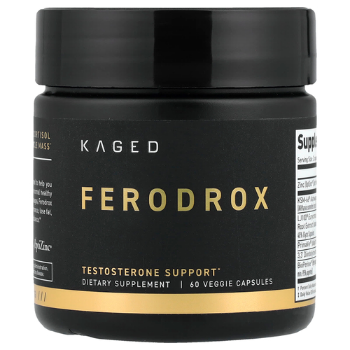 Kaged, Ferodox, 60 растительных капсул