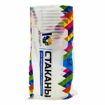 Стакан 500мл Прозрачный (Юпласт) 12шт/упак, 18упак/кор