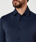 Рубашка P-HANK-kent-C1-222 BOSS BLACK - темно-синий(50539416)