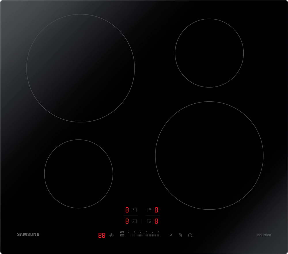 Встраиваемая индукционная варочная панель Samsung NZ64H37070K/WT