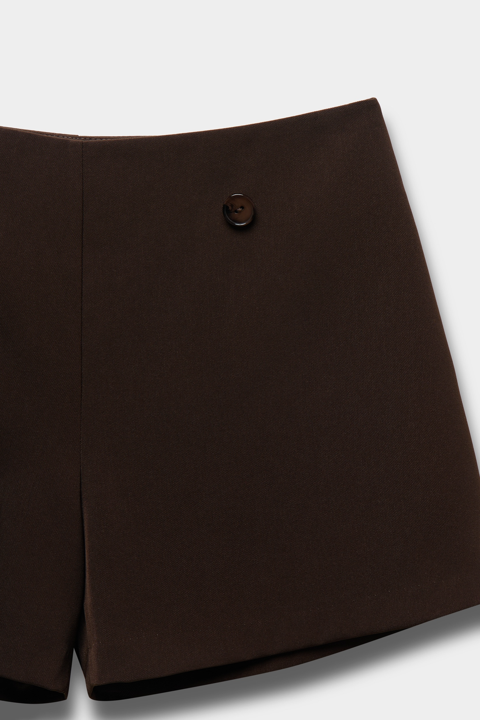 Юбка-шорты из костюмной ткани