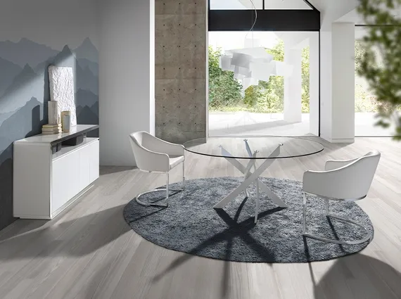 Сервант F6082 /3055 белый