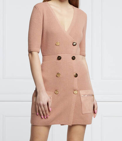 платье Elisabetta Franchi - персиковый(AM82Q21E2)