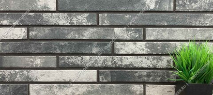 Ригельная плитка Rondine Harlem Dark Grey 450x48x9,5