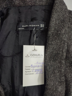 Пиджак Zara модный 42 размер