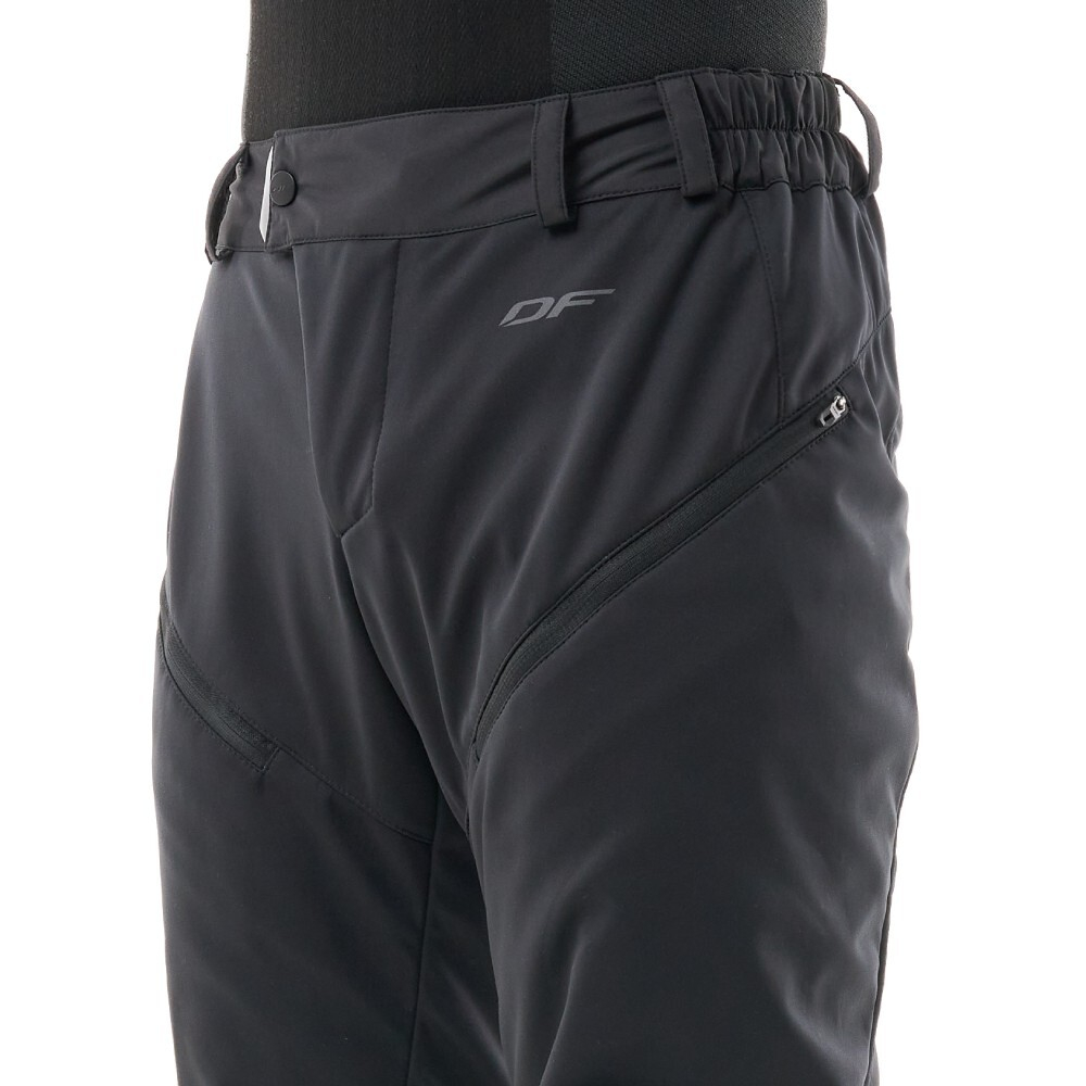 Мотобрюки DF URBAN Man Black с защитой