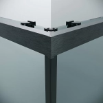 Душевой уголок Grossman Cosmo 300.K33.02.1010.42.00 100x100 стекло прозрачное/профиль графит сатин