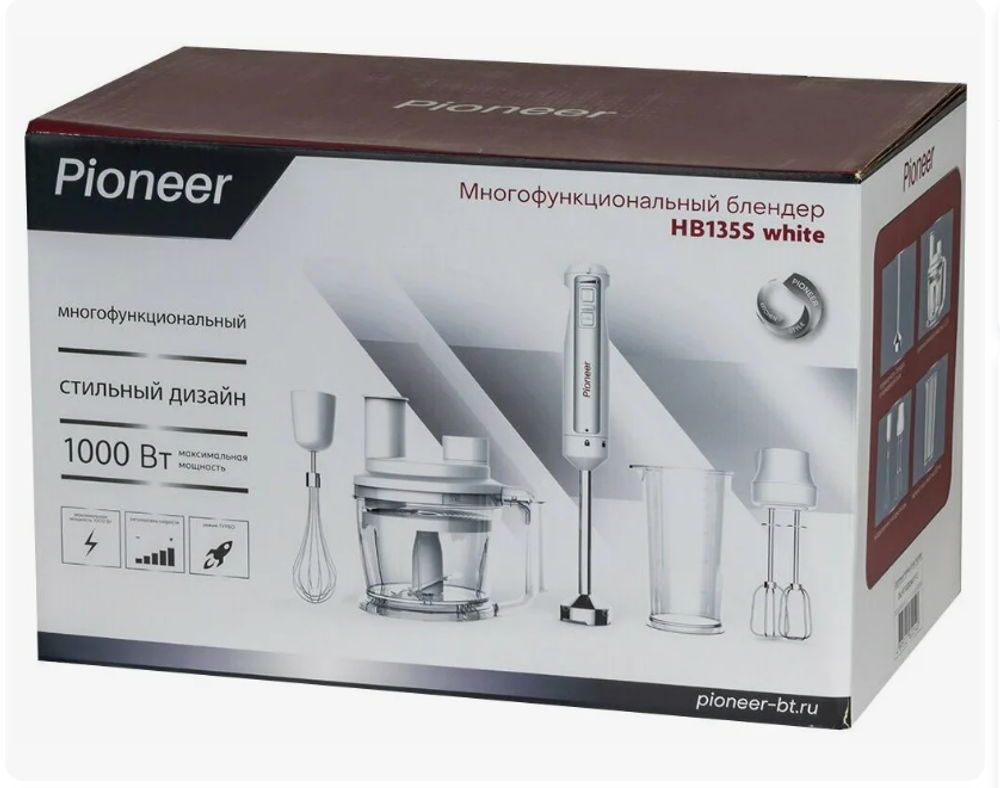 Блендер погружной Pioneer HB135S (h)