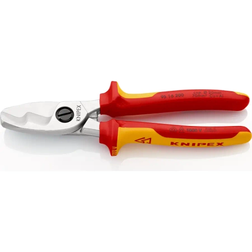 Ножницы для резки кабелей 200 мм Knipex 95 16 200 SB