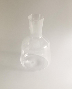 Zara Home кувшин из стекла, цвет прозрачный, 21.8 см
