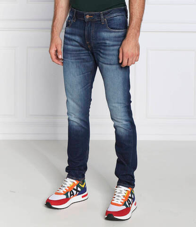 джинсы chris GUESS - голубой(M2YA27 D4Q41)