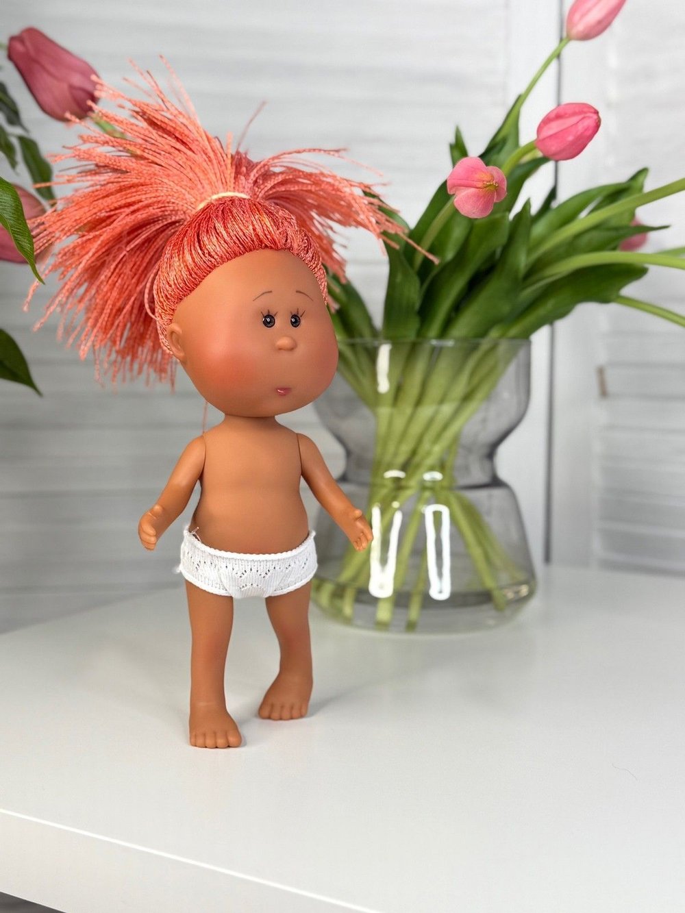 Кукла Nines виниловая 23см Little Mia Latina без одежды (3199WL8)