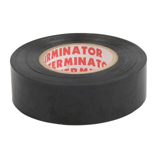 Изолента негорючая черная 19 мм 18,3 м Терминатор