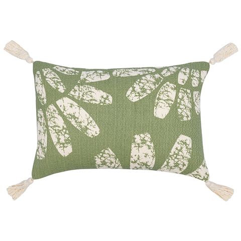 Подушка декоративная с рисунком flowers и кисточками из коллекции ethnic, 30х45 см