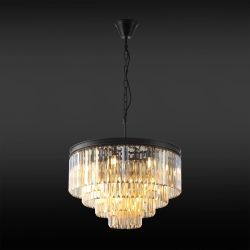 Citilux Мартин CL332142 Люстра хрустальная подвесная Шампань
