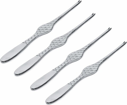 Столовая вилка Alessi, Colombina, нержавеющая сталь