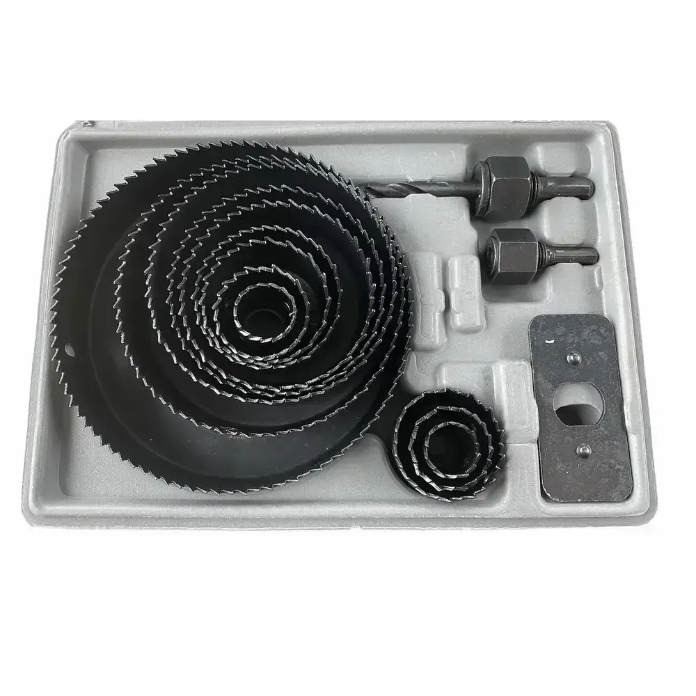 Набор кольцевых пил коронок по дереву 16шт (19-127мм)