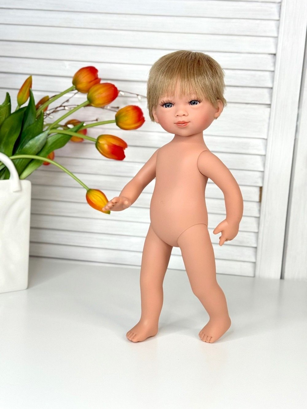 Кукла D Nenes виниловая 34см Marco (022215)