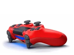 Геймпад Sony DualShock PS4 Оригинал Б/У (Красный, Датчики холла)