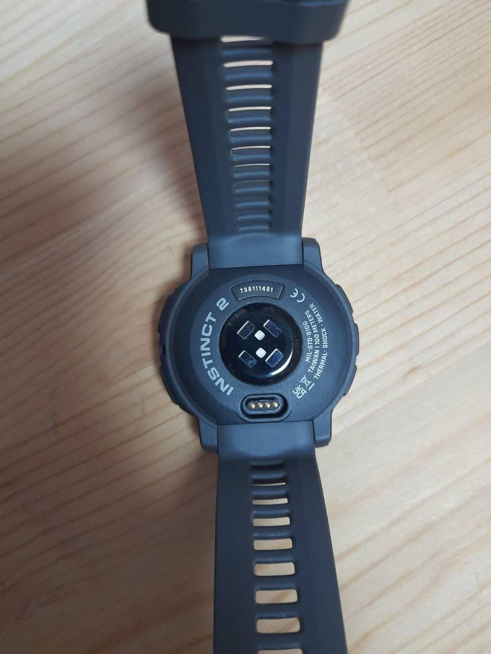Смарт-часы GARMIN Instinct 2s Solar, черный, 40мм, 010-02564-00. Товар уцененный