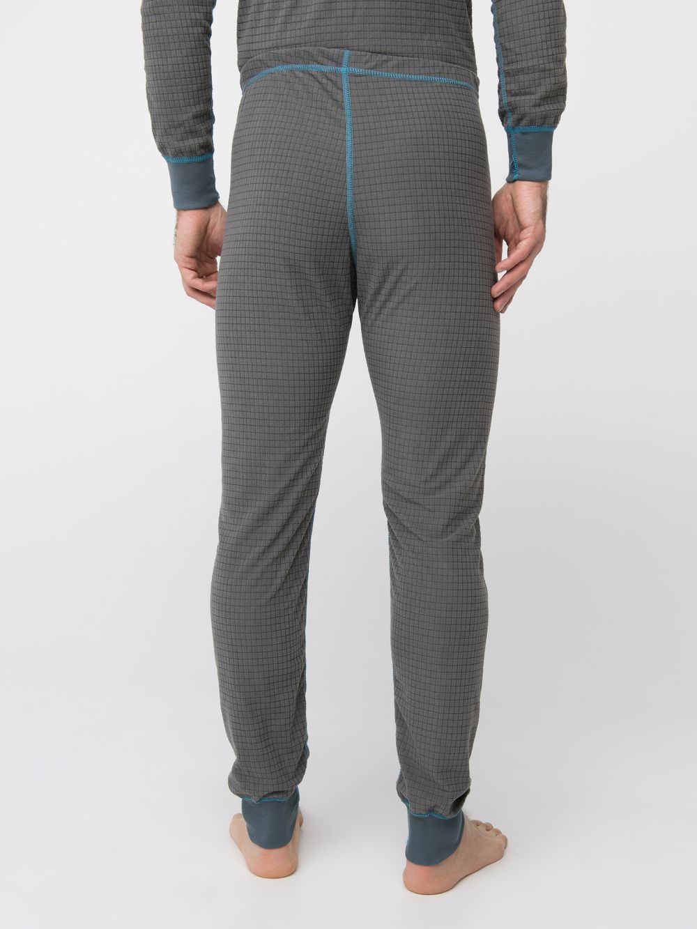 Термобелье Thermoline ZIP ткань Флис Фактурный цвет Серый