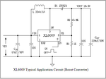 Повышающий стабилизатор, XL6009 DC-DC