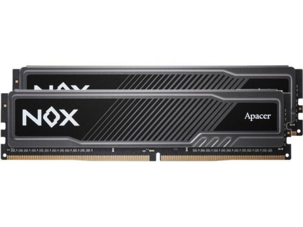 Оперативная память Apacer Nox AH4U32G32C28YMBAA-2, DDR4 2х 32ГБ 3200 МГц, DIMM, RTL