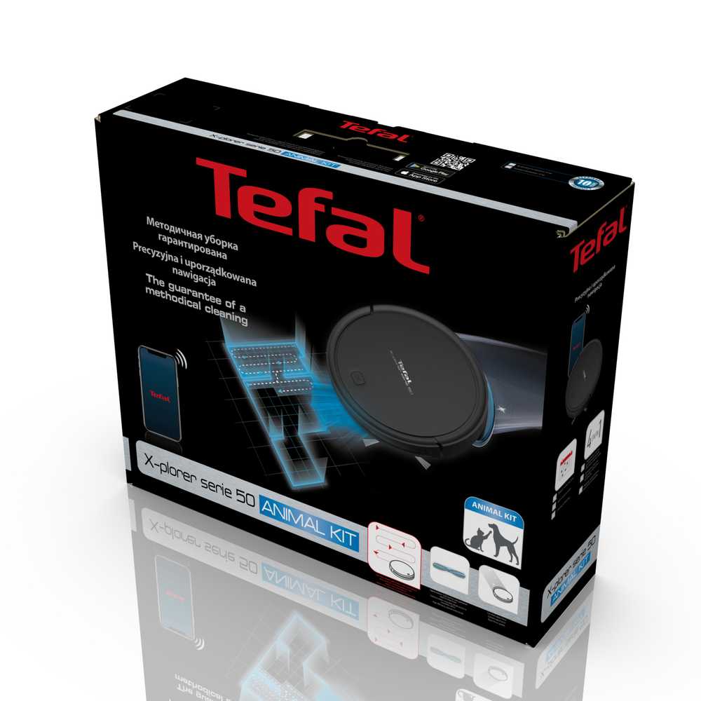 Робот-пылесос Tefal X-plorer Serie 50 RG7375WH
