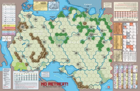 Настольная игра "Ни шагу назад. Базовая игра"