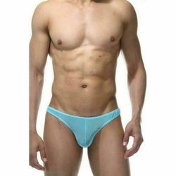Мужские трусы тонги голубые La Blinque LB15405