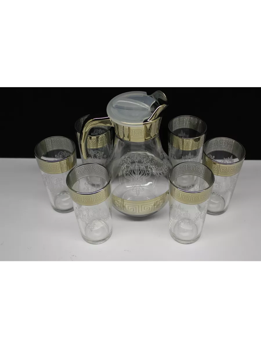 Набор для напитков золотой