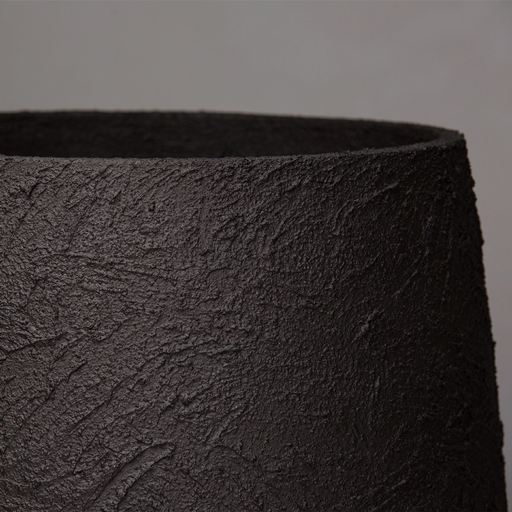 Кашпо CYLINDER XL BLACK MAX D70 H45