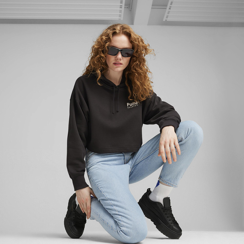 Женская толстовка PUMA TEAM Oversized Hoodie