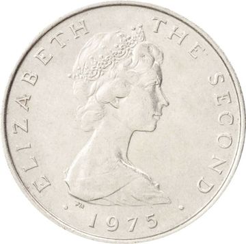 5 новых пенсов 1975 Остров Мэн